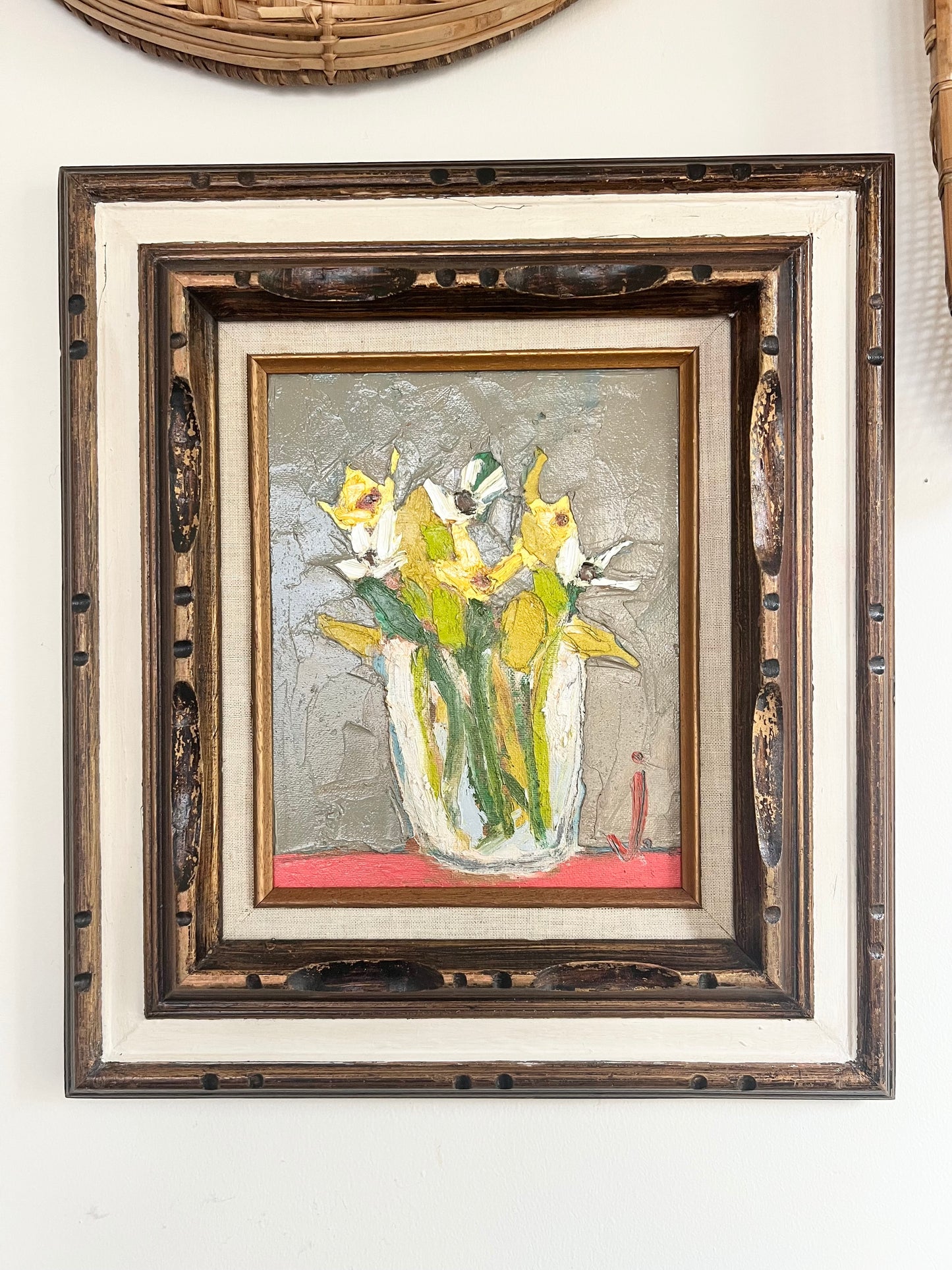 Vintage Framed Floral