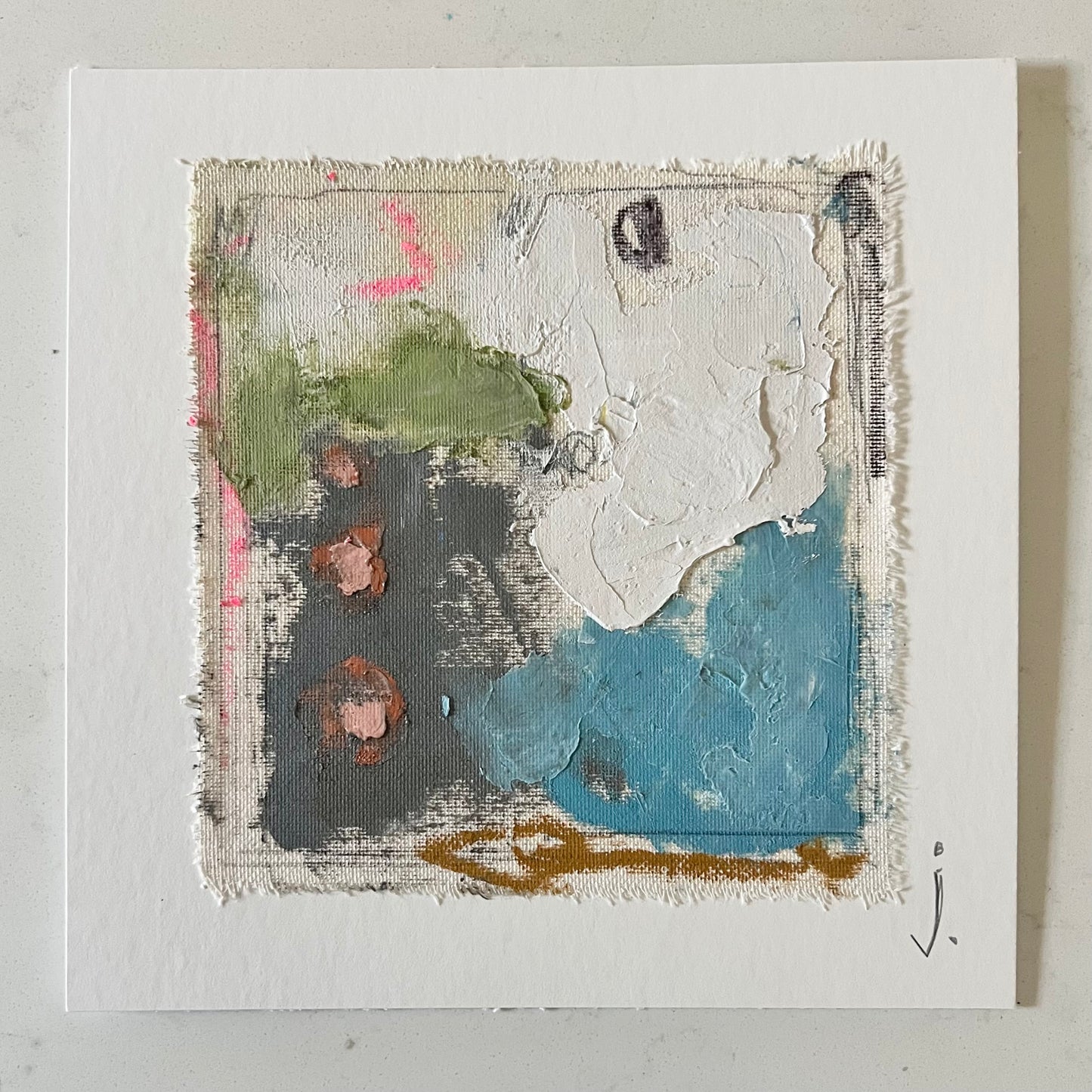 Small Oil Abstract No I