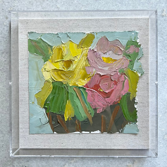 Flowers under Acrylic no. 1