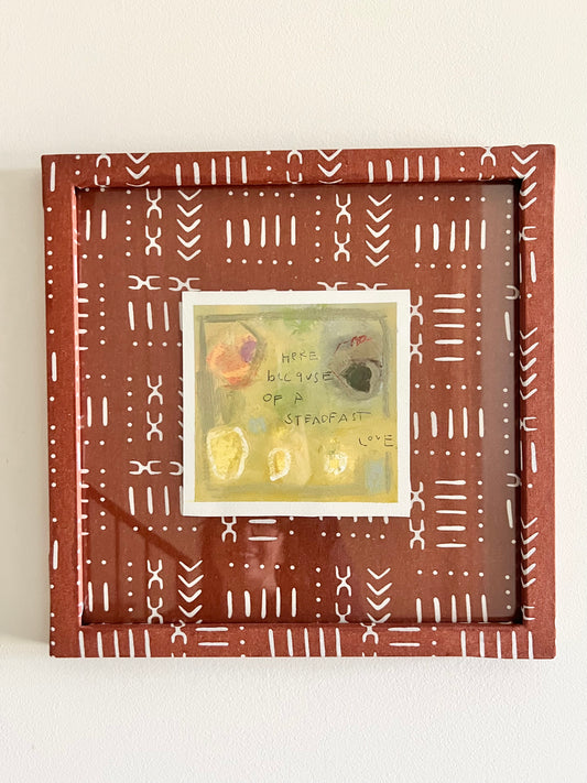 Here Because of A Steadfast Love